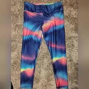 Womens leggings tie dye size 2xl